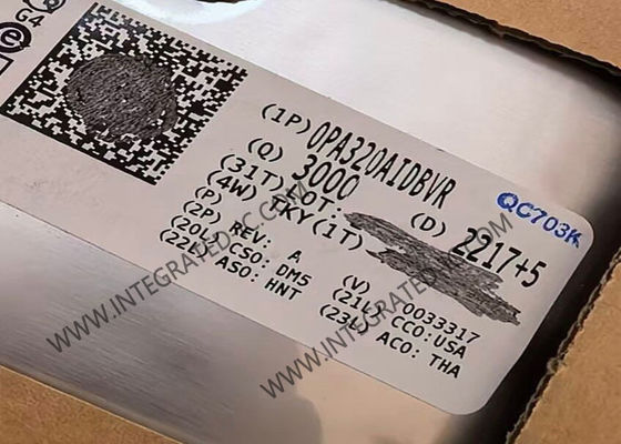 OPA320AIDBVR Circuit intégré Puce Amplificateur opérationnel CMOS à faible bruit de précision 20 MHz avec arrêt