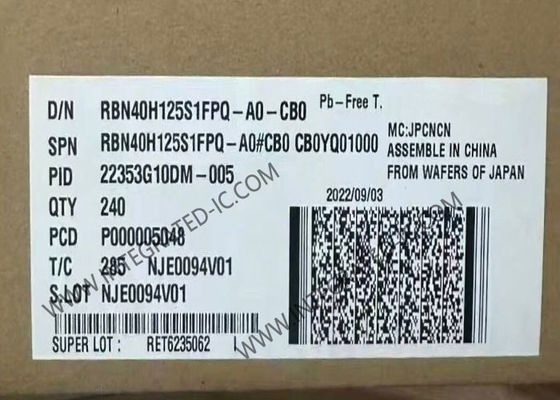 RBN40H125S1FPQ-A0 Circuit intégré Puce IGBT Transistor à tranchée 1250V Trou traversant