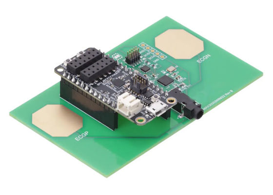 MAX30003WING2 Carte d'extension d'évaluation de plateforme Feather d'interface frontale pour solutions embarquées