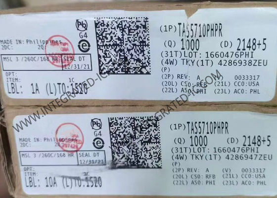 TAS5710PHPR puce de circuit intégré 20W amplificateur de puissance audio numérique stéréo à deux canaux avec débit de 32 bits