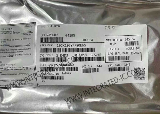 10CX105YF780E6G Port de champ programmable Array Cyclone 10 GX FPGA logique programmable