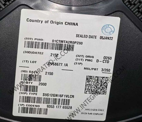 S9S12GN16F1VLCR Microcontrôleur MCU HCS12 16 bits avec une vitesse de 25 MHz et 16 Ko de mémoire programme en boîtier LQFP32