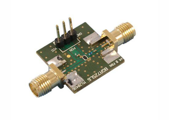 BGA725L6-BOARD Solutions embarquées Silicium Germanium Amplificateur à faible bruit Carte d'évaluation