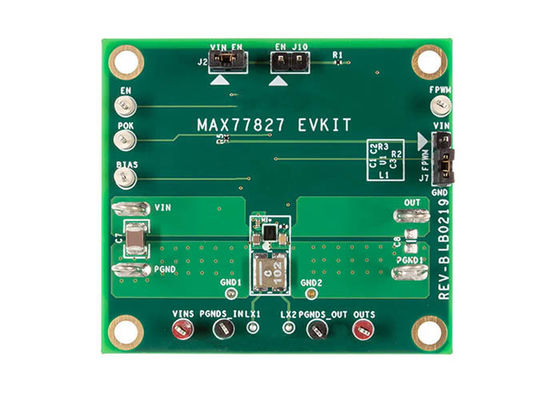 MAX77827EVKIT Solutions embarquées 1,6 A Convertisseur abaisseur-élévateur 1,8 V à 5,5 V Carte d'évaluation