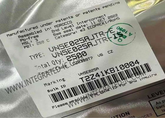 VN5E025AJTR Puce de circuit intégré à haut pilote avec 3 A de courant de sortie 1,5 mA de courant d'alimentation et 13 V de tension d'alimentation
