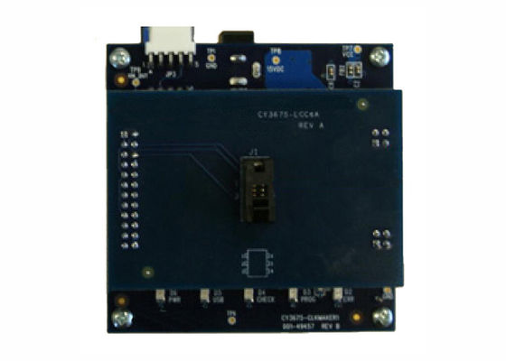 CY3675-LCC6A Adaptateur de socket d'horloge pour solutions embarquées Kit de programmation d'horloge CyClockMaker