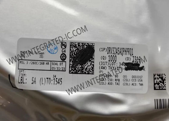 DRV3245AQPHPRQ1 Circuit intégré de commande de grille automobile 3 phases, courant de sortie 1A, 4,5V à 45V, HTQFP48