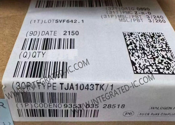 Puce de circuit intégré TJA1043TK Transceiver CAN haute vitesse 5 Mbps avec boîtier HVSON14 et conformité ISO 11898-2:2003