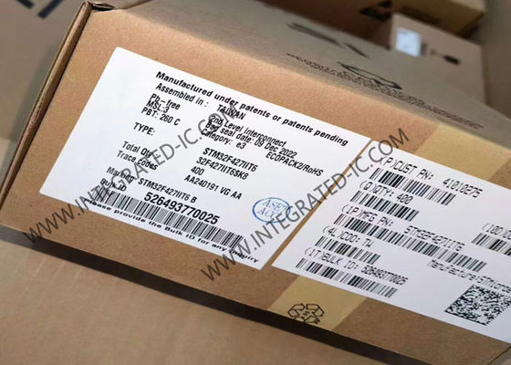 Microcontrôleur STM32F427IIT6 MCU 180MHz 32 bits monocœur avec 2 Mo de mémoire FLASH