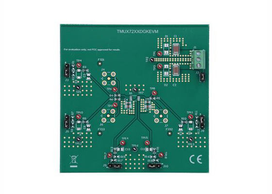 TMUX72XXDGKEVM Solutions intégrées Commutateur de précision TMUX72xx Module d'évaluation Multiplexeurs