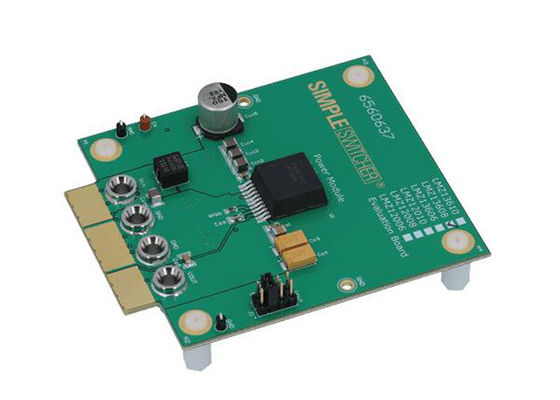 LMZ13608EVAL Carte d'évaluation de solutions embarquées Module d'alimentation Simple Switcher 36 Volts