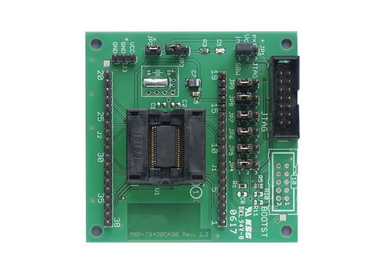 Carte de développement autonome avec socket ZIF MSP430 pour solutions embarquées MSP-TS430DA38
