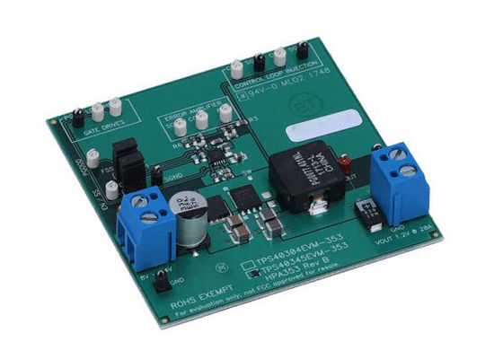 TPS40345EVM-353 Embedded Solutions Module d'évaluation du contrôleur Buck synchrone TPS40345