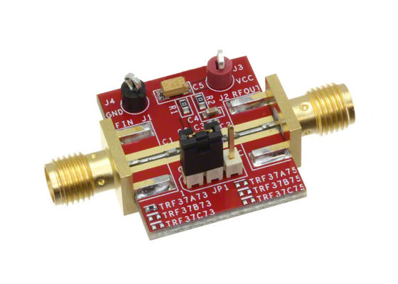 TRF37A73EVM Solutions embarquées pour amplificateur RF de 1 MHz à 6 GHz, carte d'évaluation