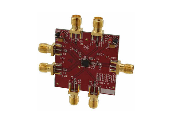 TRF3703-33EVM Solutions embarquées pour modulateur de 400 MHz à 4 GHz - Carte d'évaluation