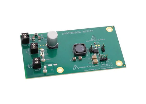 LM5168PEVM Solutions Embarquées 300mA 115V Carte d'évaluation du régulateur abaisseur DC/DC