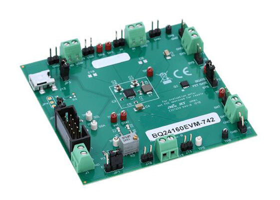 BQ24160EVM-742 Module d'évaluation de chargeur de batterie Li-Ion BQ24160 pour solutions embarquées