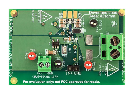 LMG1020EVM-006 Solutions embarquées Carte d'évaluation de gestion d'alimentation pour pilote de grille monocanal