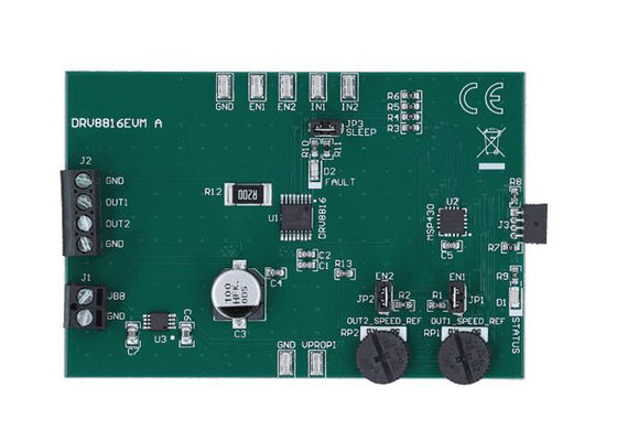 Module d'évaluation du pilote de moteur à double pont en H demi-pont 40V DRV8816EVM Embedded Solutions