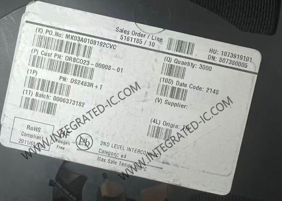 Puce de circuit intégré DS2483R avec alimentation en courant de 300 µA et protocole 1-Wire® en boîtier SOT-23-6