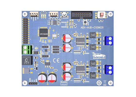 AEK-CON-C1D9031 Plaque de connecteur de solutions embarquées pour amplificateur audio MCU et de classe D