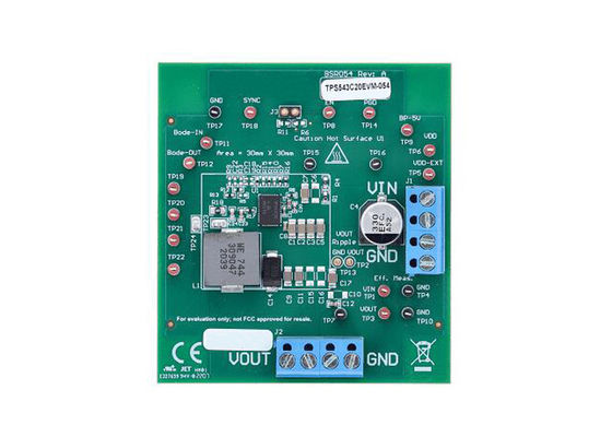 TPS543C20EVM-054 Solution intégrée TPS543C20 Module d'évaluation du convertisseur de bouton synchrone