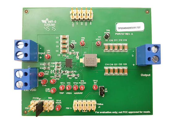 TPS549A20EVM-737 Solutions intégrées Module d'évaluation du convertisseur de bouton synchrone à haut rendement