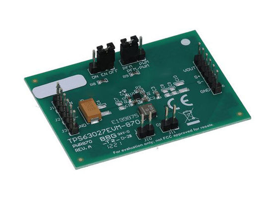 TPS63027EVM-870 Solutions intégrées TPS63027 Module d'évaluation du convertisseur Buck Boost