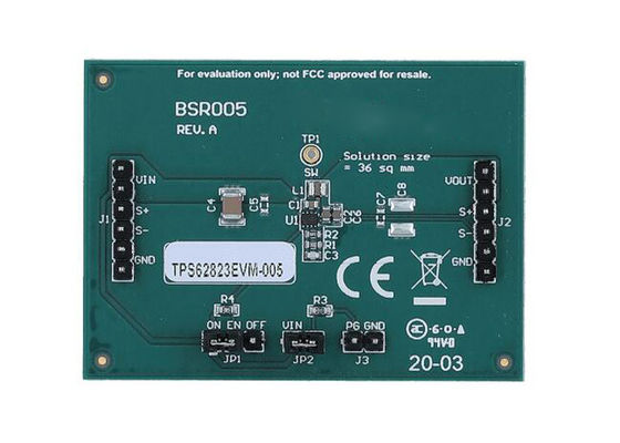 TPS62823EVM-005 Solutions intégrées Convertisseur step down TPS62823 Module d'évaluation du contrôle DCS