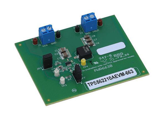 TPS562210AEVM-663 Solution intégrée 2A Module d'évaluation du régulateur step down synchrone