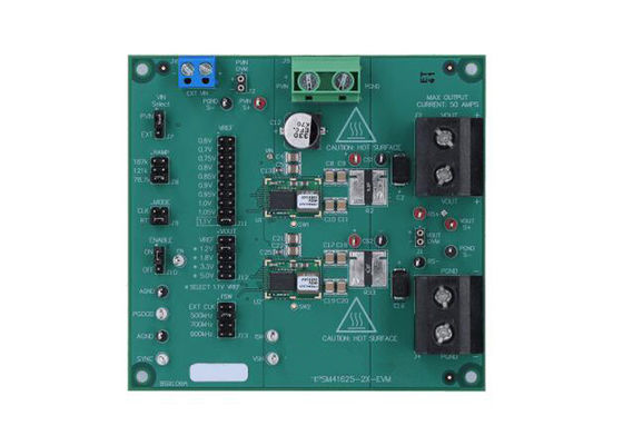 TPSM41625-2X-EVM Solutions intégrées 25A Tableau d'évaluation du module de puissance empilable