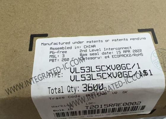 VL53L5CXV0GC Capteur IC 2.8V à 3.3V Temps de vol Capteur de proximité