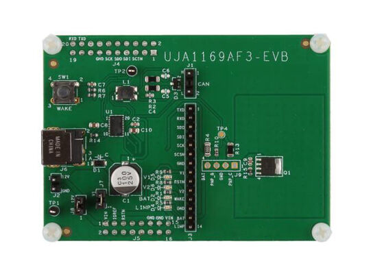UJA1169AF3-EVB Carte d'évaluation pour solutions embarquées UJA1169A Mini CAN System Basis Chip