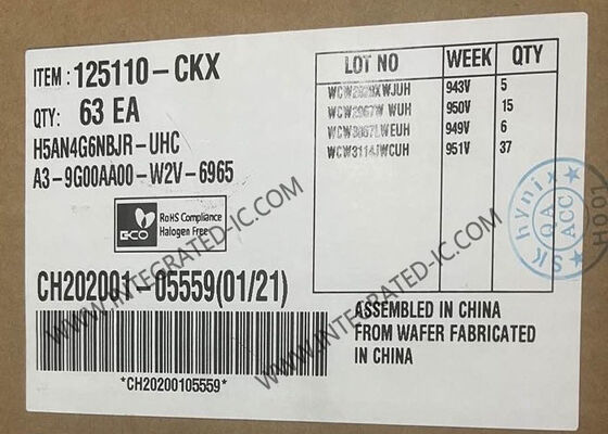H5AN4G6NBJR-UHC Mémoire IC Puce DDR SDRAM Mémoire à accès aléatoire dynamique synchrone