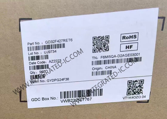 GD32F427RET6 Microcontrôleur MCU de précision unique 32 bits 200MHz 2,6 V à 3,6 V