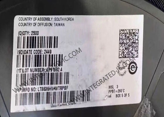 Puce de circuit intégré LT8636HV 42V 7A commutateur silencieux à basse fréquence