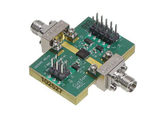 Carte d'évaluation des solutions embarquées CMD299K4 pour amplificateur à faible bruit CMD299K4