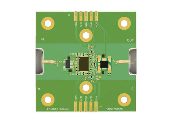 Carte d'évaluation de solutions embarquées QPB8958EVB01 pour amplificateur CATV QPB8958 34dB