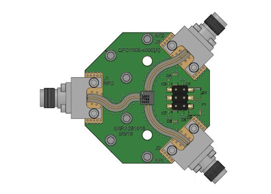 QPC1005EVB Solutions embarquées 50W QPC1005 Carte d'évaluation de commutateur SPDT GaN