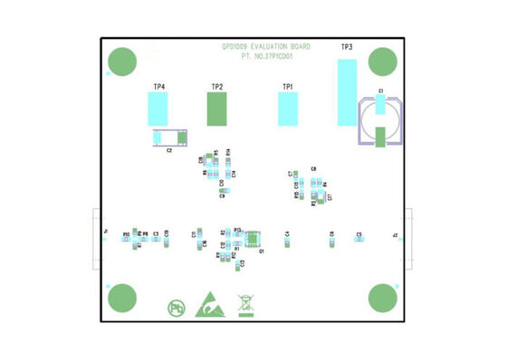 QPD1009EVB01 Solutions intégrées QPD1009 15W GaN cartes d'évaluation de transistors RF