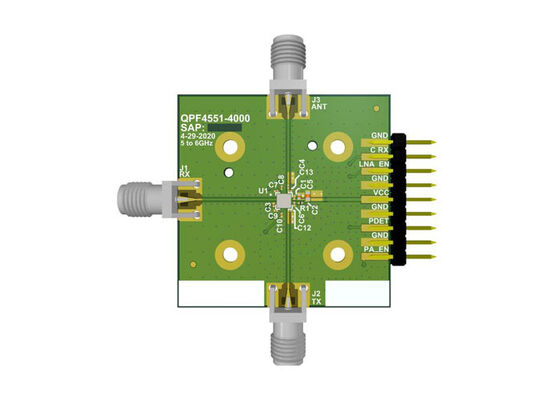 QPF4551EVB01 Embedded Solutions QPF4551 Wi-Fi 6 Front End Module Evaluation Board
