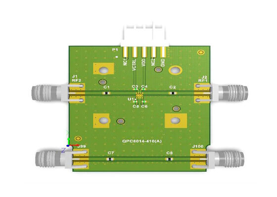 QPC6014PCK401 Tableau d'évaluation des commutateurs SPST à haute isolation pour solutions intégrées