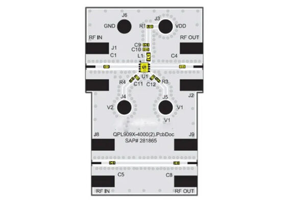QPL9096EVB01 Carte d'évaluation LNA Bypass à très faible bruit de 3V à 5,25V pour solutions embarquées