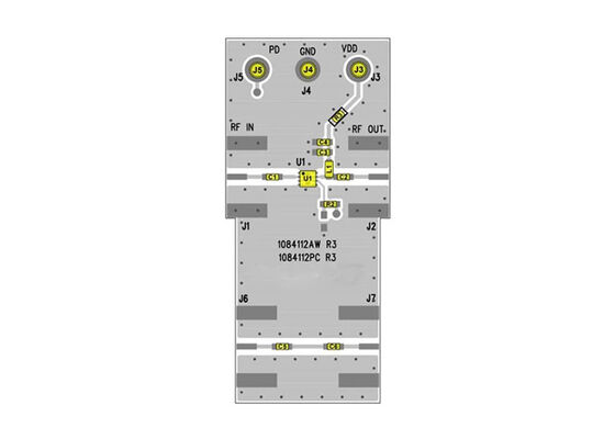 TQL9047-PCB-RF Embedded Solutions Carte d'évaluation de bloc amplificateur à haute linéarité de 50 MHz à 4,2 GHz