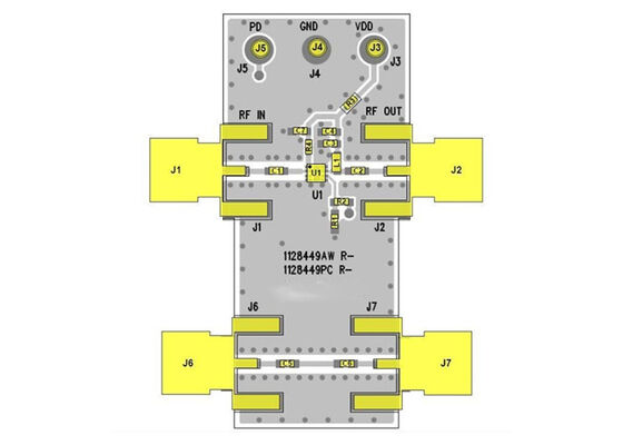 QPL9057EVB1 Conseil d'évaluation des amplificateurs à gain plat à ultra-faible bruit