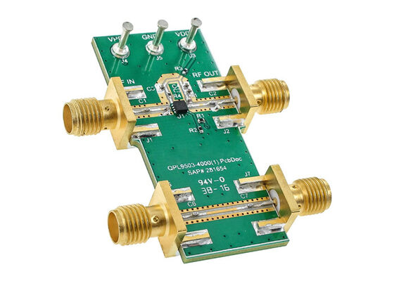 QPL9503EVB-01 Carte d'évaluation d'amplificateur à gain plat et faible bruit pour solutions embarquées