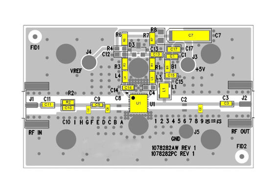 TQP7M9104-PCB900 Solutions Embarquées 2W 5V Carte d'évaluation Amplificateur à Haute Linéarité