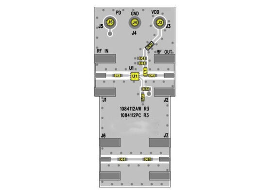 TQP3M9036-PCB Solutions intégrées Ultra-faible bruit Haute linéarité de l'amplificateur LNA