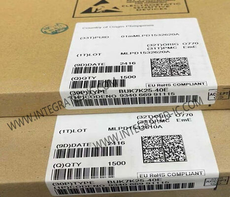 BUK7K25-40E Circuit intégré 40V 27A Transistor MOSFET double canal N Conforme AEC Q101