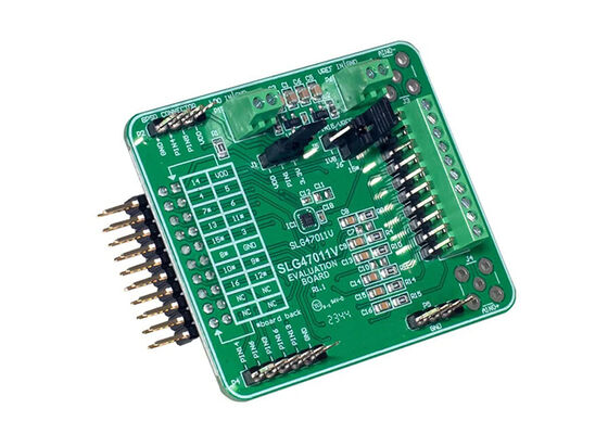 Carte d'évaluation de circuit intégré à signaux mixtes configurables GreenPAK™ pour solutions embarquées SLG47011V-EVB